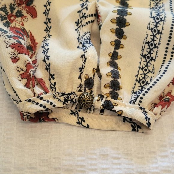 Altar'd State Boho Floral Flowing Blouse - Picture 16 of 16